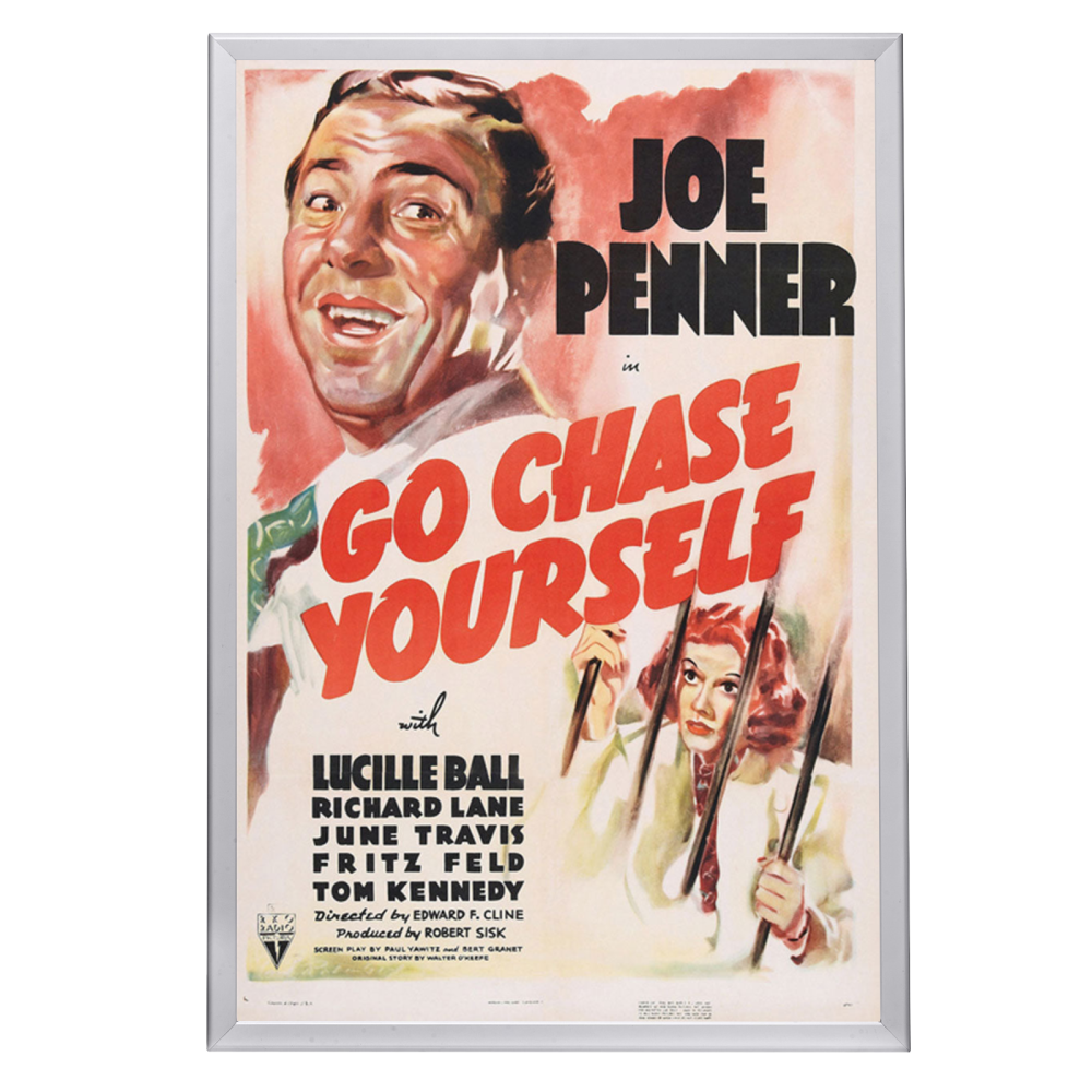 "Go Chase Yourself" (1938) Framed Movie Poster