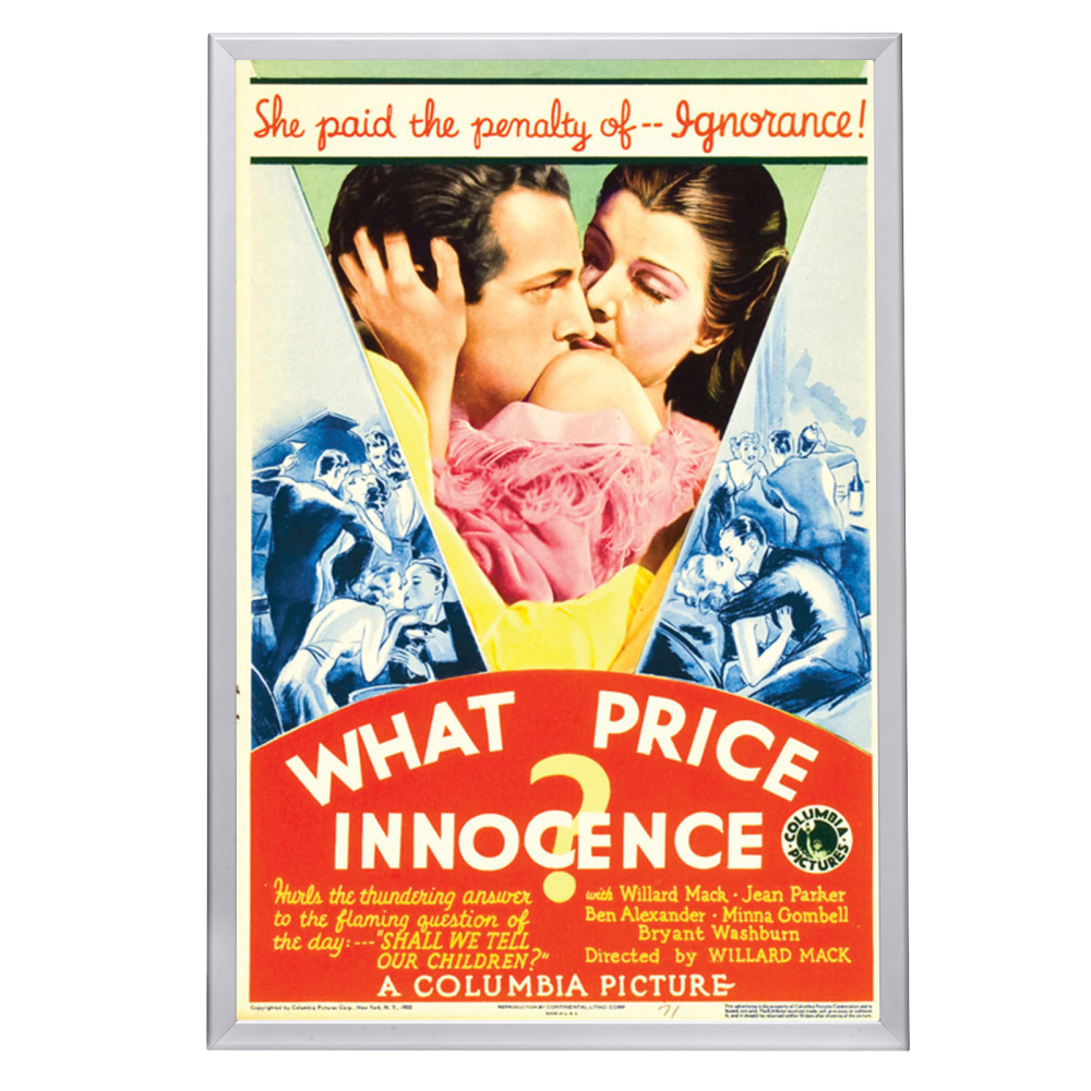 "What Price Innocence?" (1933) Framed Movie Poster