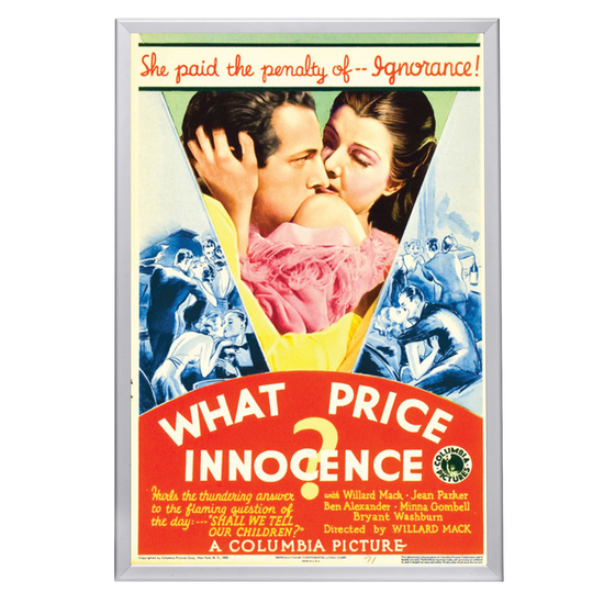 "What Price Innocence?" (1933) Framed Movie Poster