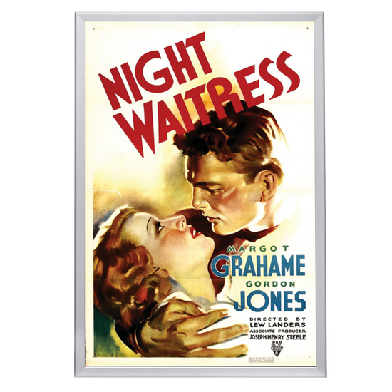 "Night Waitress" (1936) Framed Movie Poster