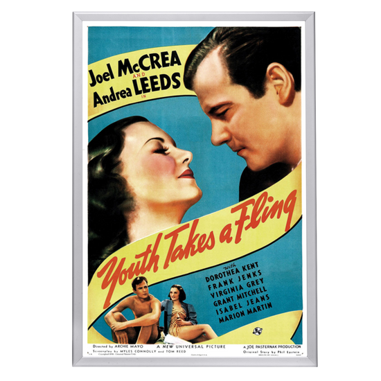 "Youth Takes A Fling" (1938) Framed Movie Poster