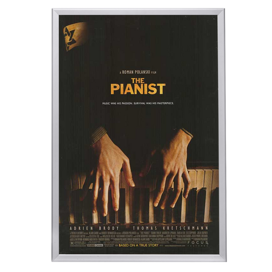 "Pianist" (2002) Framed Movie Poster