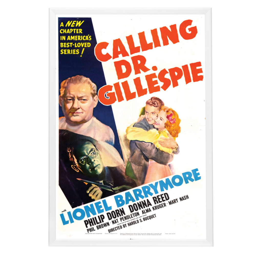 "Calling Dr. Gillespie" (1942) Framed Movie Poster