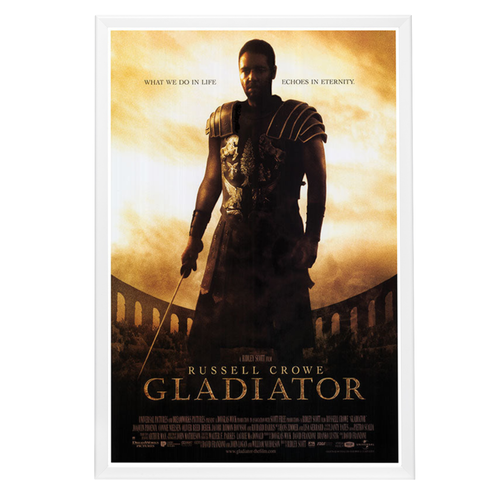 "Gladiator" (2000) Framed Movie Poster