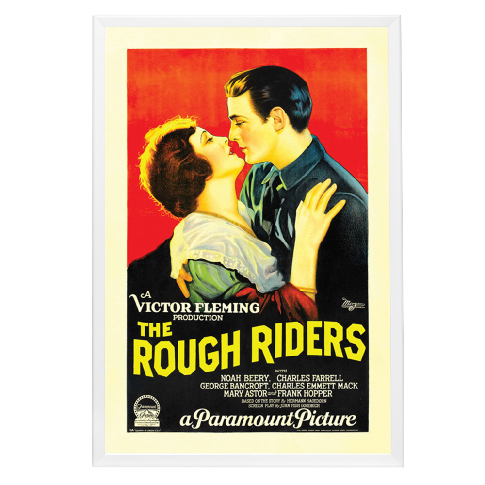 "Rough Riders" (1927) Framed Movie Poster