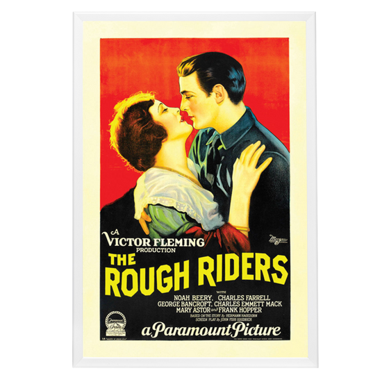 "Rough Riders" (1927) Framed Movie Poster