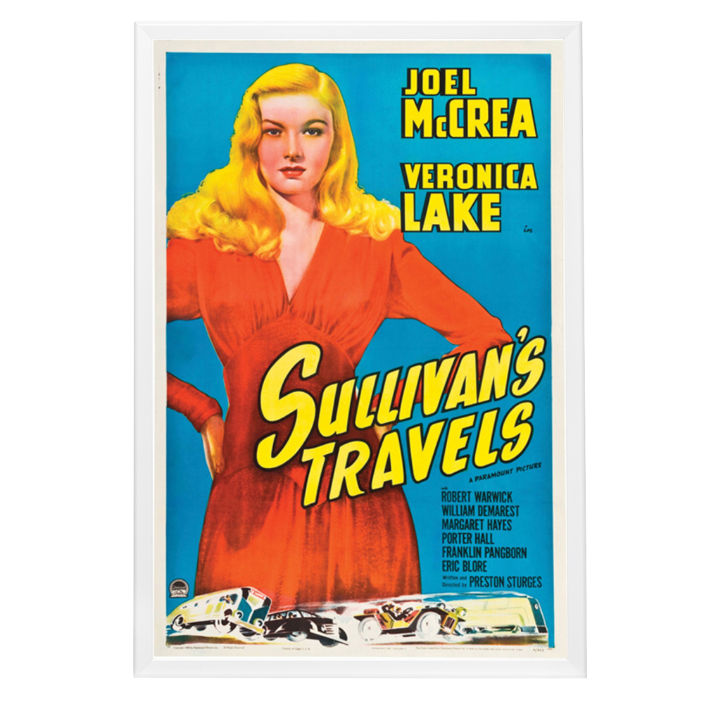 "Sullivan's Travels" (1941) Framed Movie Poster