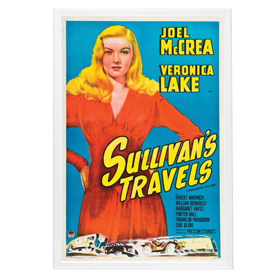 "Sullivan's Travels" (1941) Framed Movie Poster