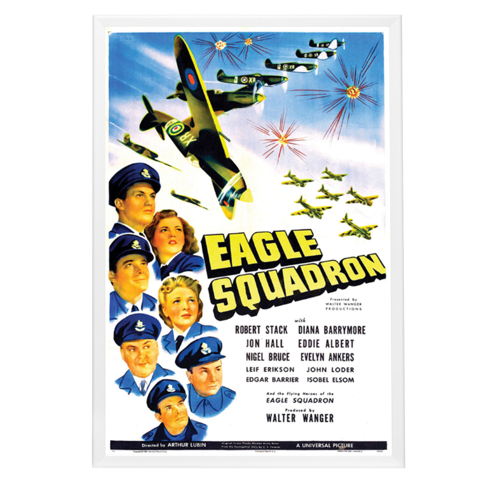 "Eagle Squadron" (1942) Framed Movie Poster