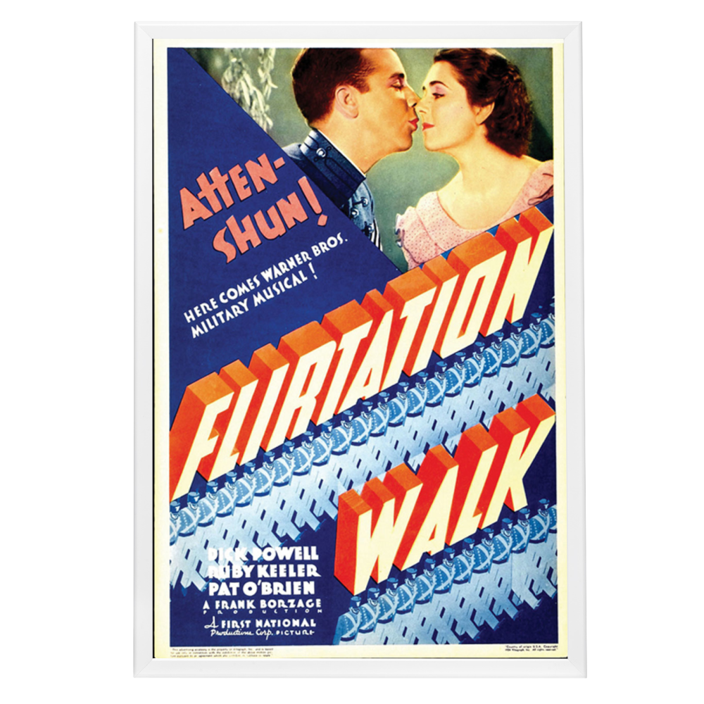 "Flirtation Walk" (1934) Framed Movie Poster