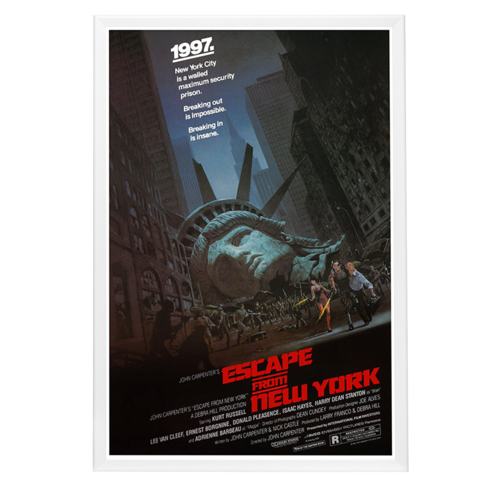 "Escape from New York" (1981) Framed Movie Poster