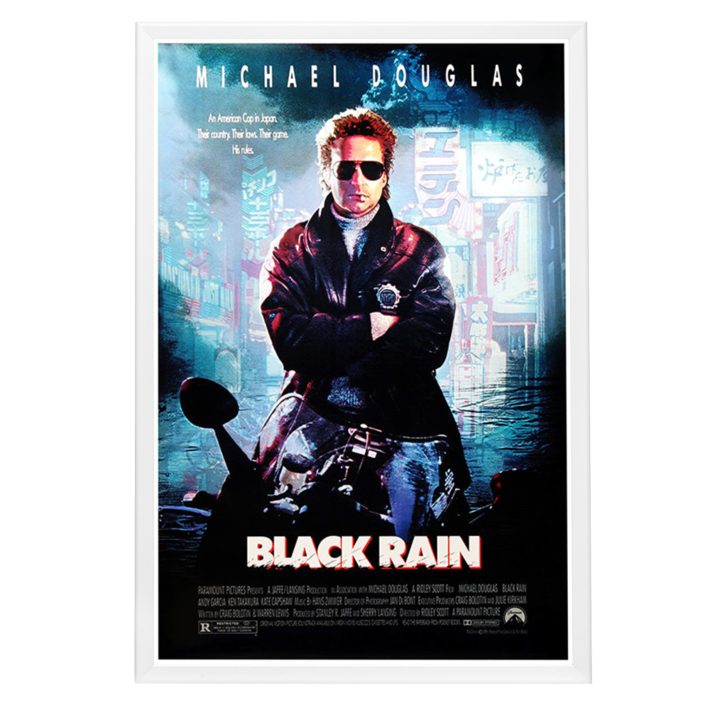 "Black Rain" (1990) Framed Movie Poster