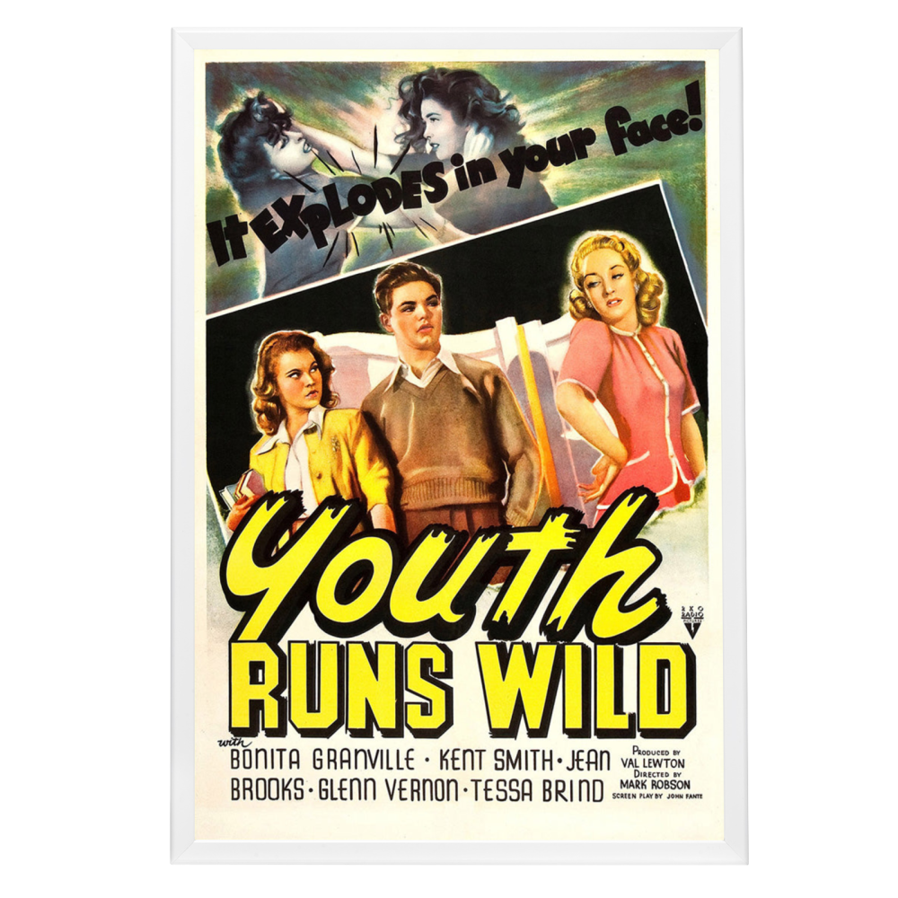 "Youth Runs Wild" (1944) Framed Movie Poster