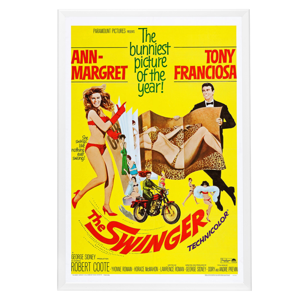 "Swinger" (1966) Framed Movie Poster