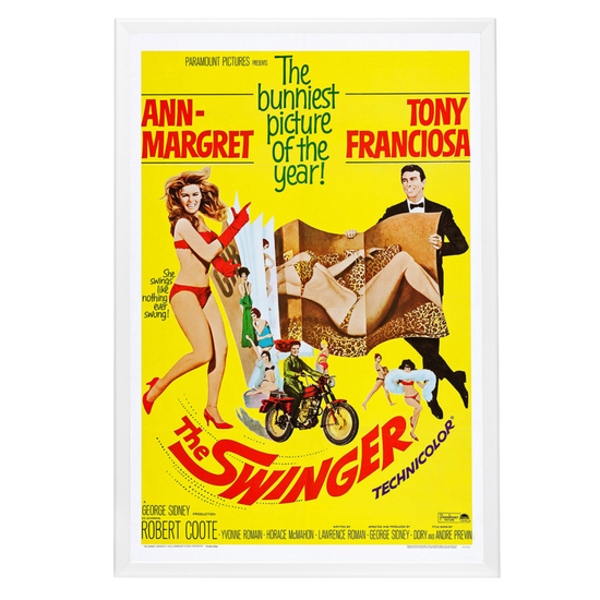 "Swinger" (1966) Framed Movie Poster