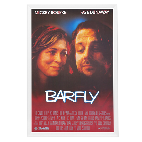 "Barfly" (1987) Framed Movie Poster