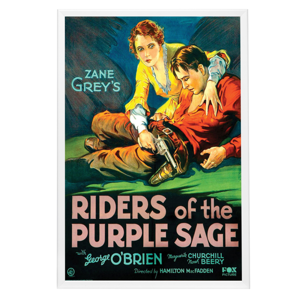 "Riders Of The Purple Sage" (1931) Framed Movie Poster