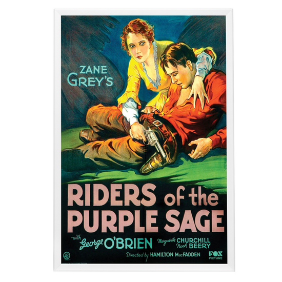 "Riders Of The Purple Sage" (1931) Framed Movie Poster