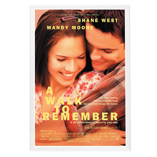 "Walk To Remember" (2002) Framed Movie Poster
