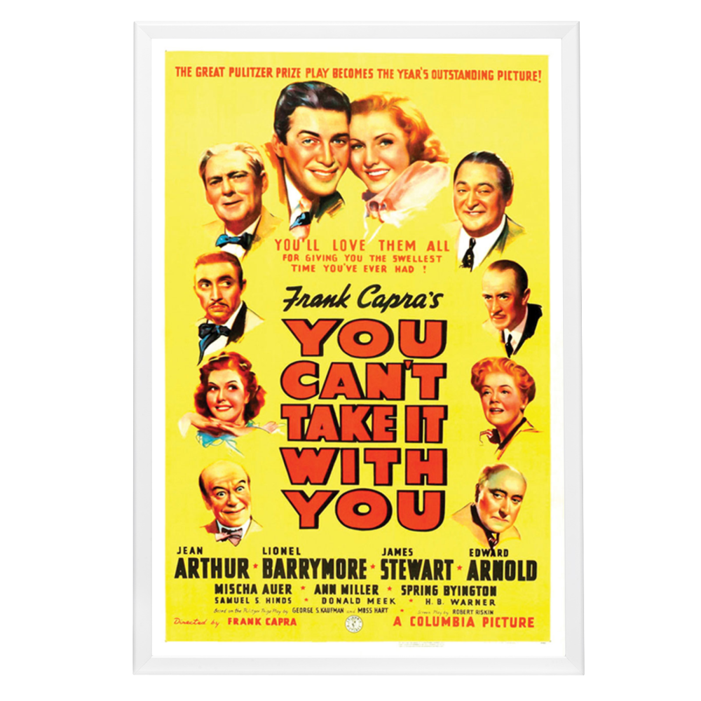 "You Can't Take It With You" (1938) Framed Movie Poster