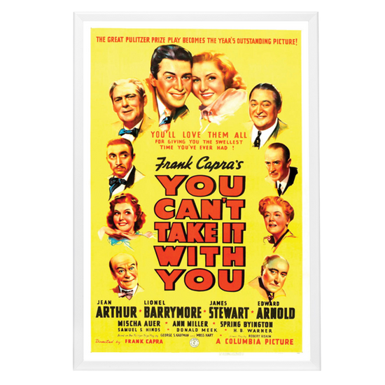 "You Can't Take It With You" (1938) Framed Movie Poster