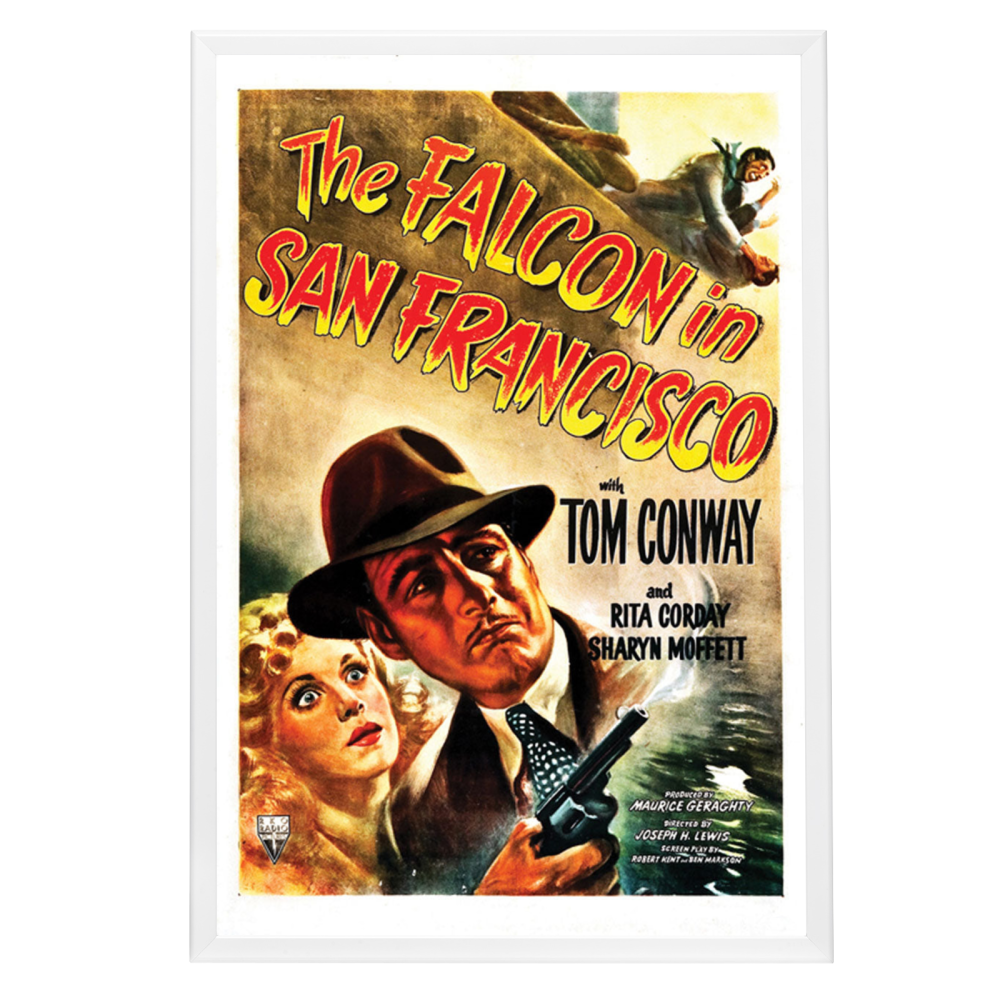 "Falcon In San Francisco" (1945) Framed Movie Poster