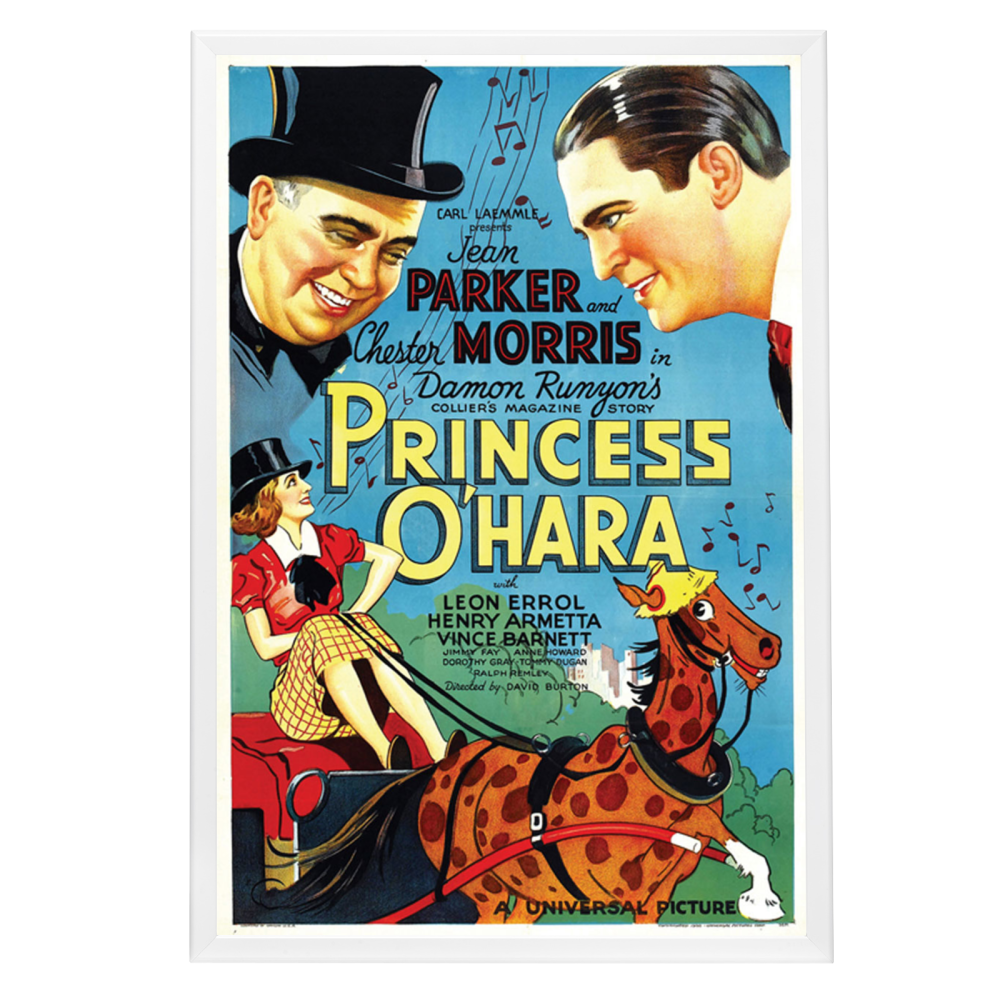 "Princess O'Hara" (1935) Framed Movie Poster