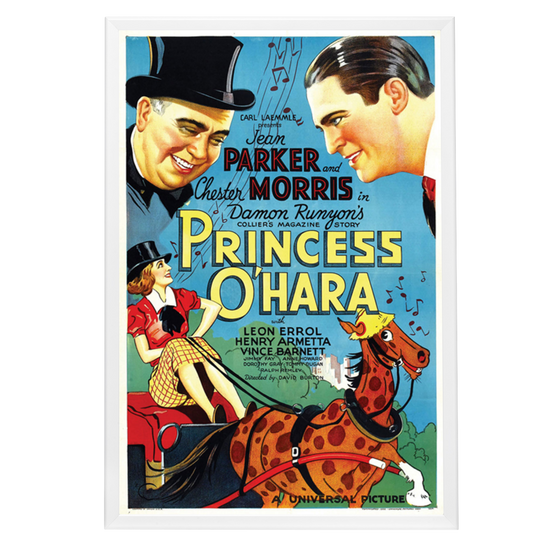 "Princess O'Hara" (1935) Framed Movie Poster