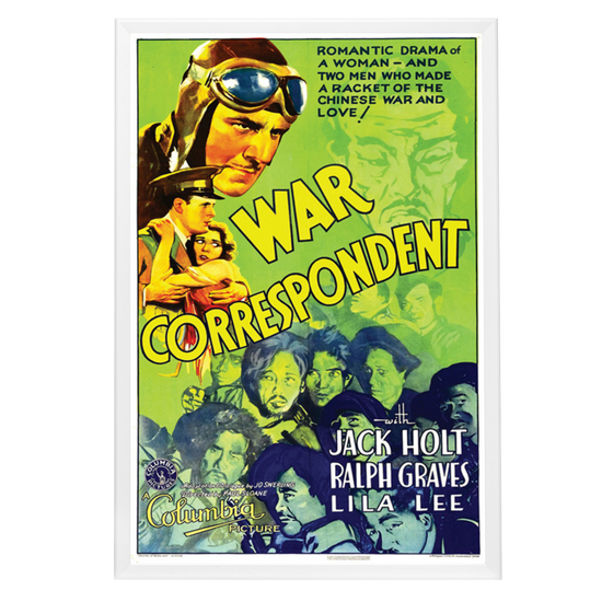 "War Correspondent" (1932) Framed Movie Poster