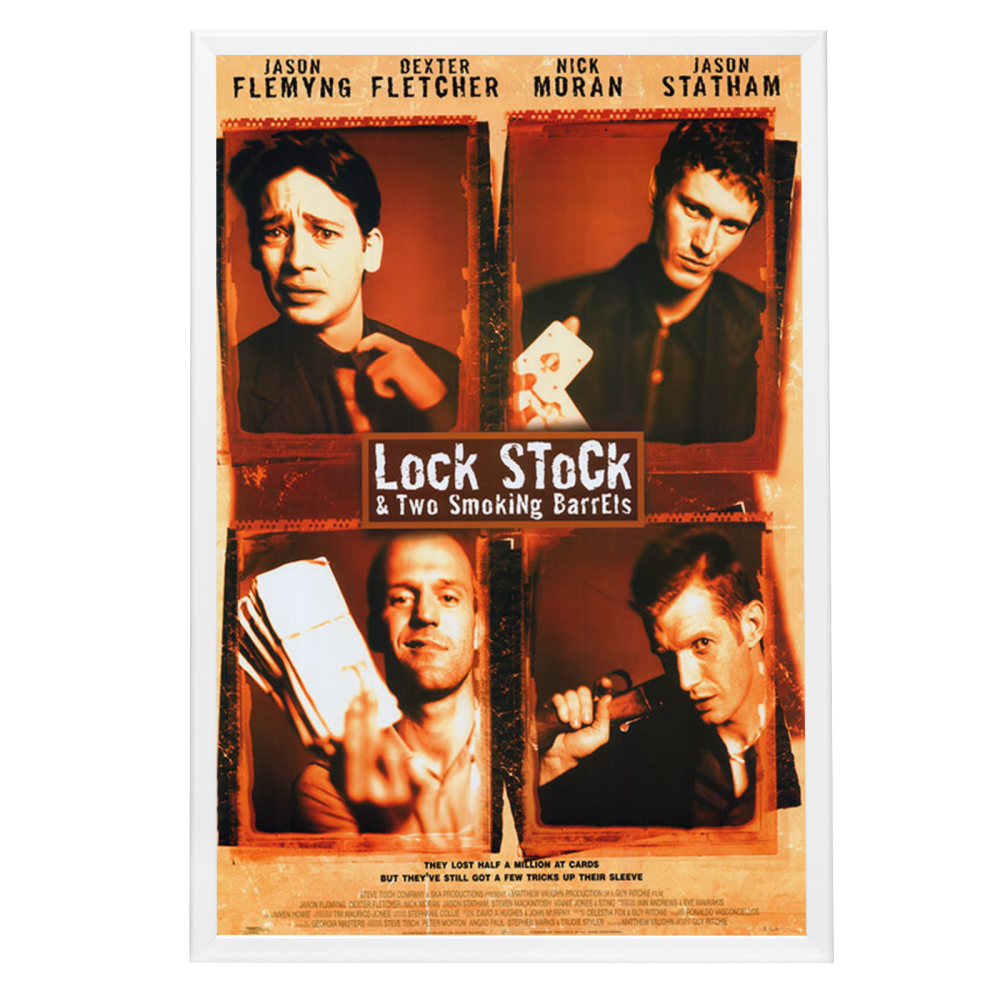 "Lock, Stock and Two Smoking Barrels" (1998) Framed Movie Poster