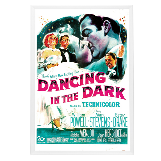 "Dancing In The Dark" (1949) Framed Movie Poster