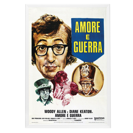 "Love And Death" (1975) Framed Movie Poster