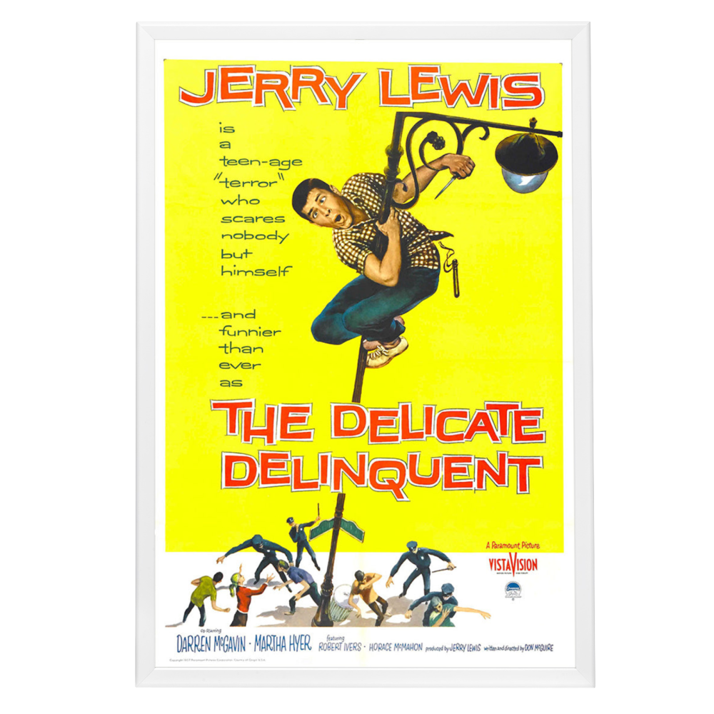 "Delicate Delinquent" (1957) Framed Movie Poster