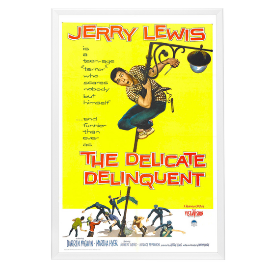 "Delicate Delinquent" (1957) Framed Movie Poster