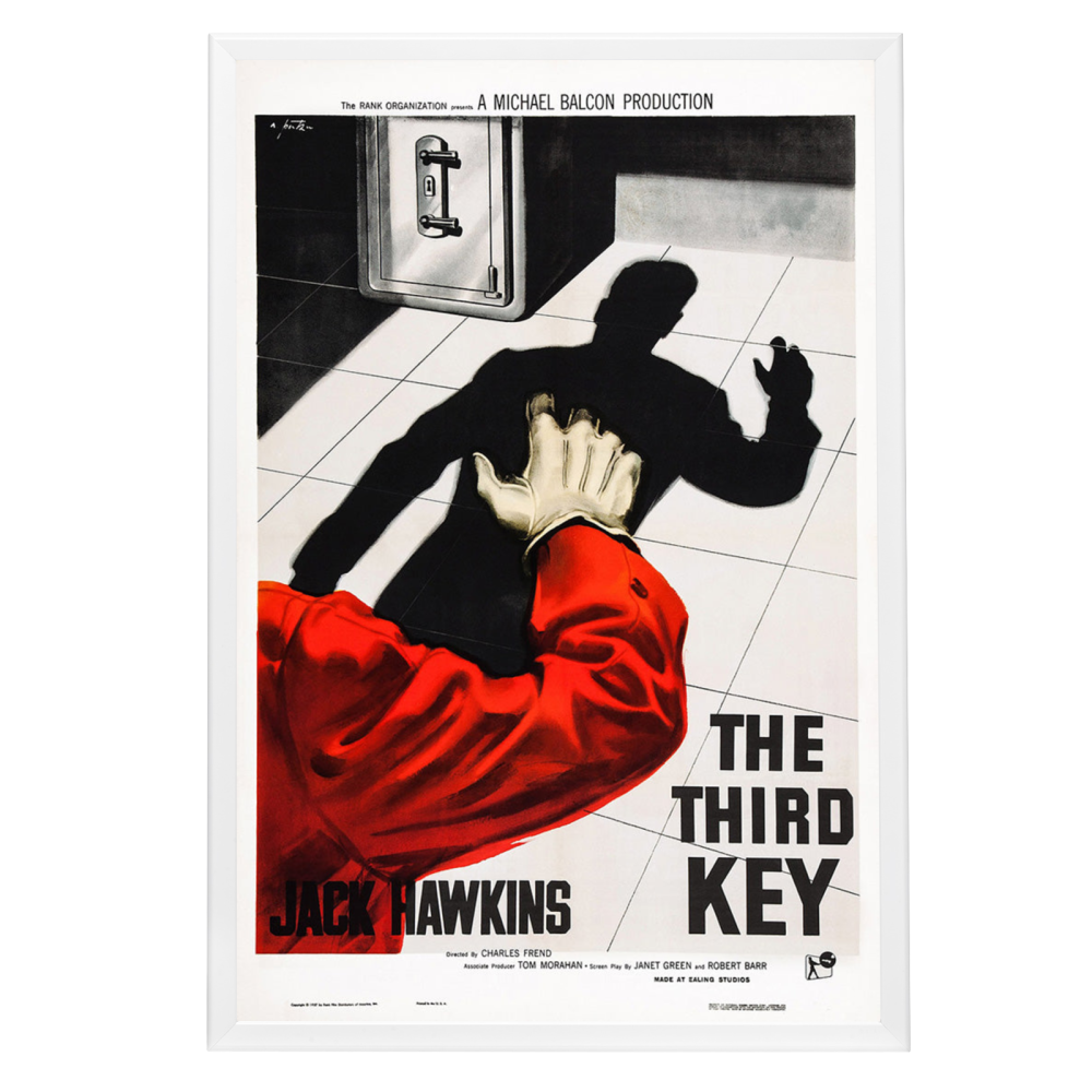 "Third Key" (1956) Framed Movie Poster