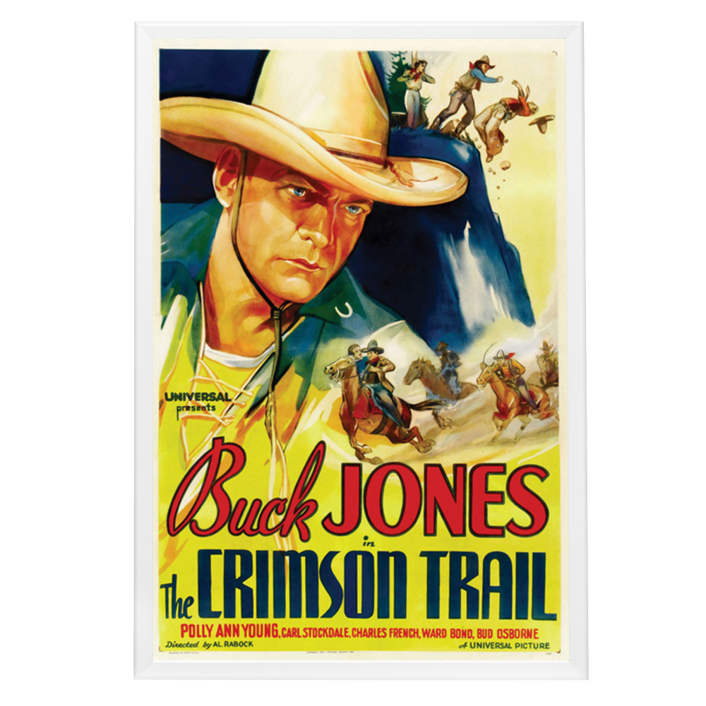 "Crimson Trail" (1935) Framed Movie Poster