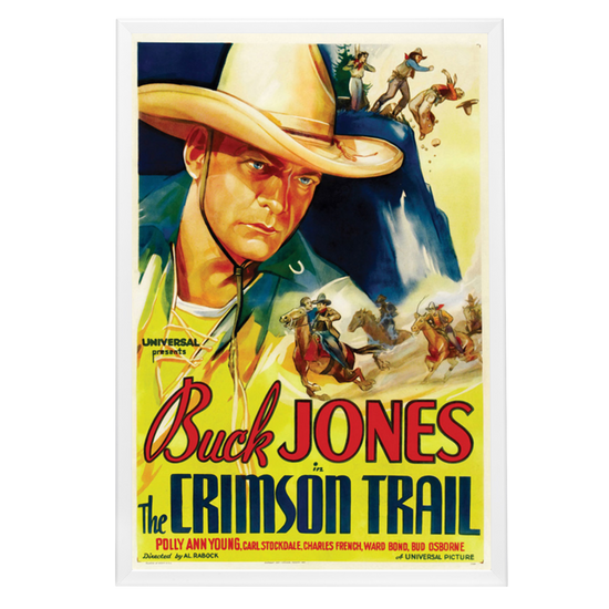 "Crimson Trail" (1935) Framed Movie Poster