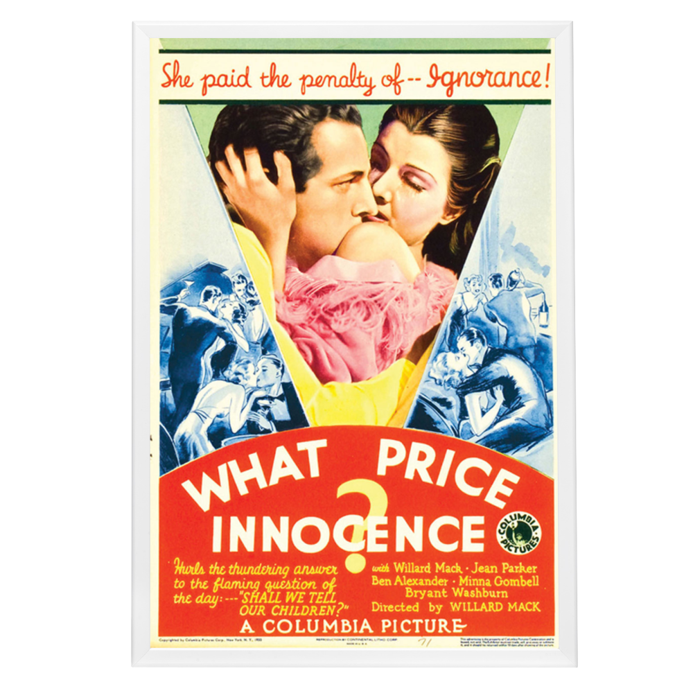 "What Price Innocence?" (1933) Framed Movie Poster