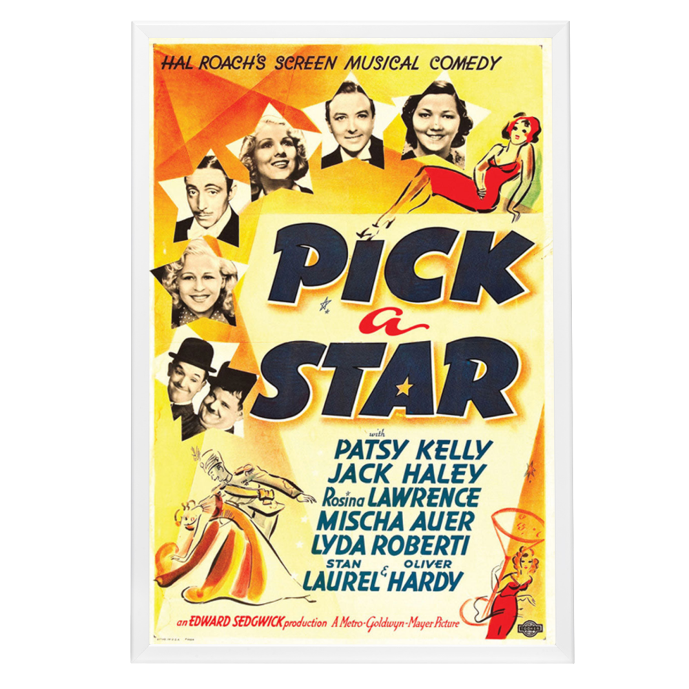 "Pick A Star" (1937) Framed Movie Poster