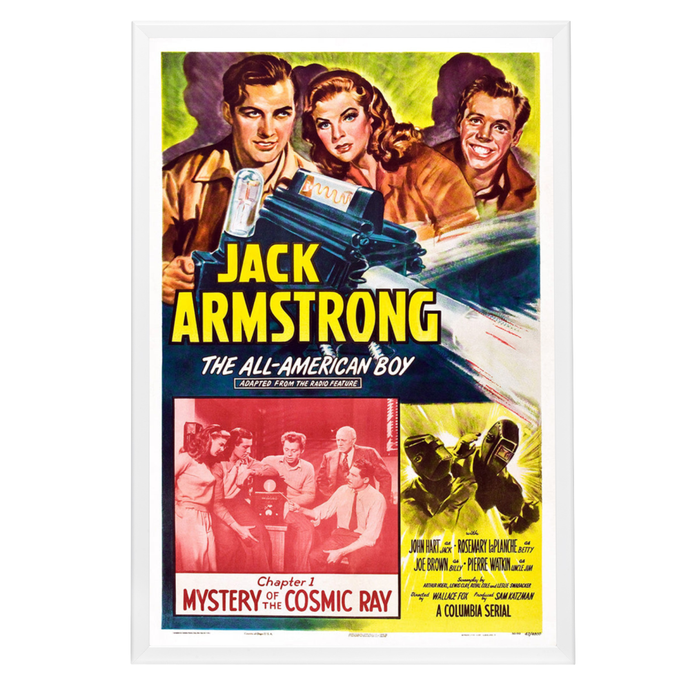 "Jack Armstrong" (1947) Framed Movie Poster