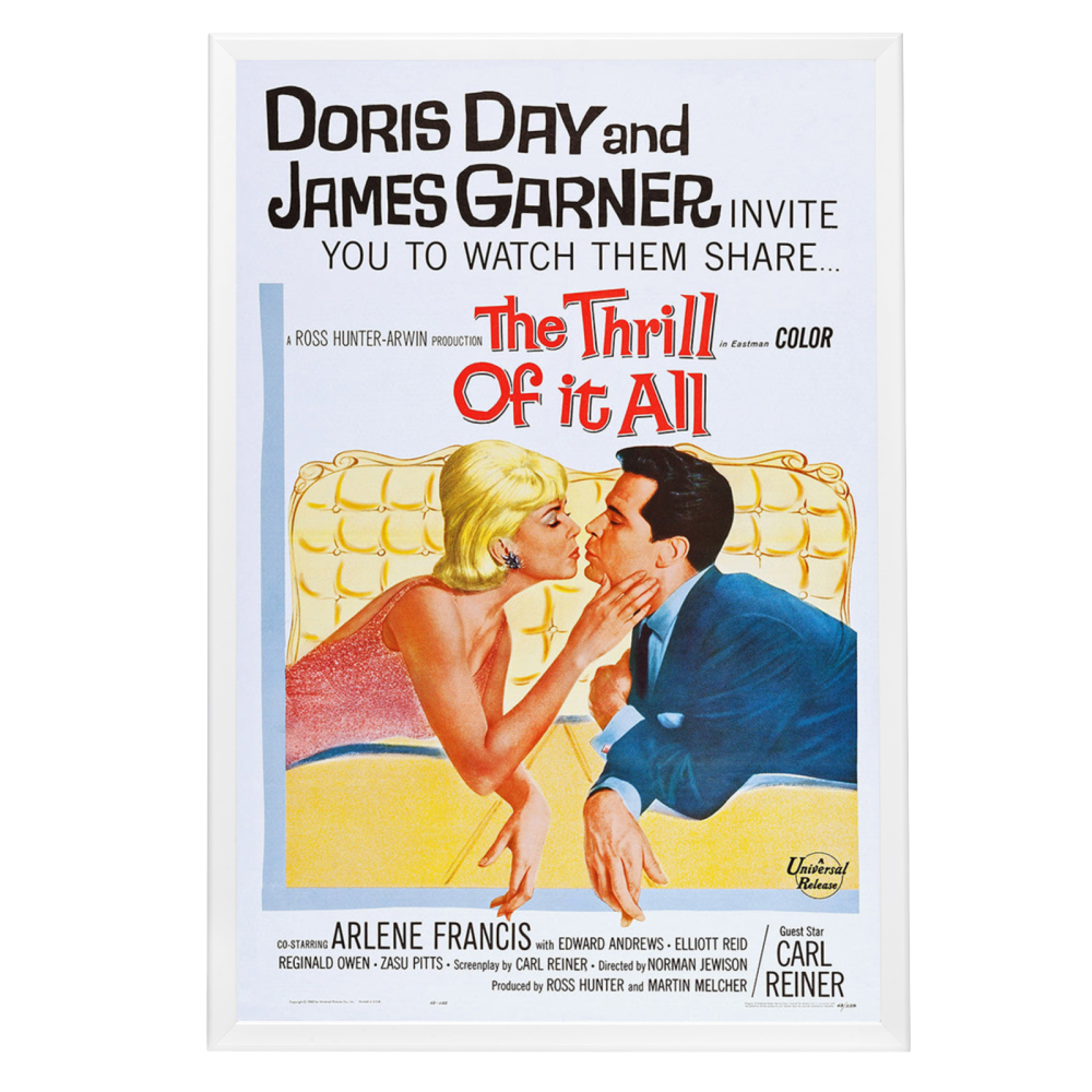 "Thrill Of It All" (1963) Framed Movie Poster