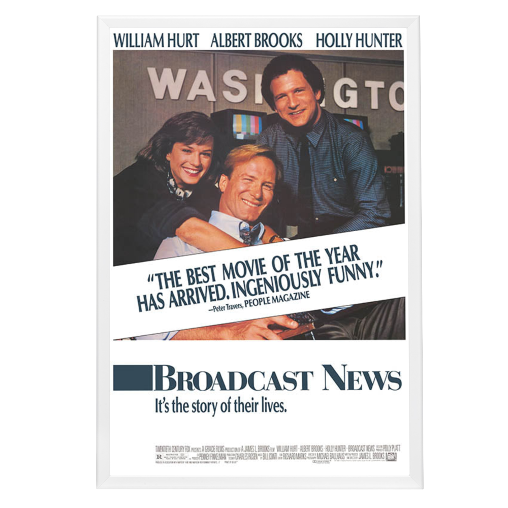 "Broadcast News" (1987) Framed Movie Poster