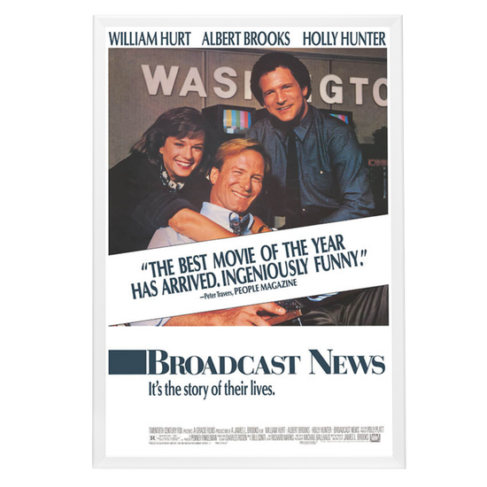 "Broadcast News" (1987) Framed Movie Poster