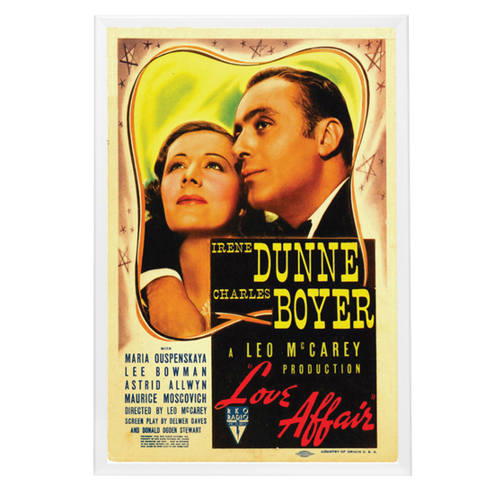 "Love Affair" (1939) Framed Movie Poster