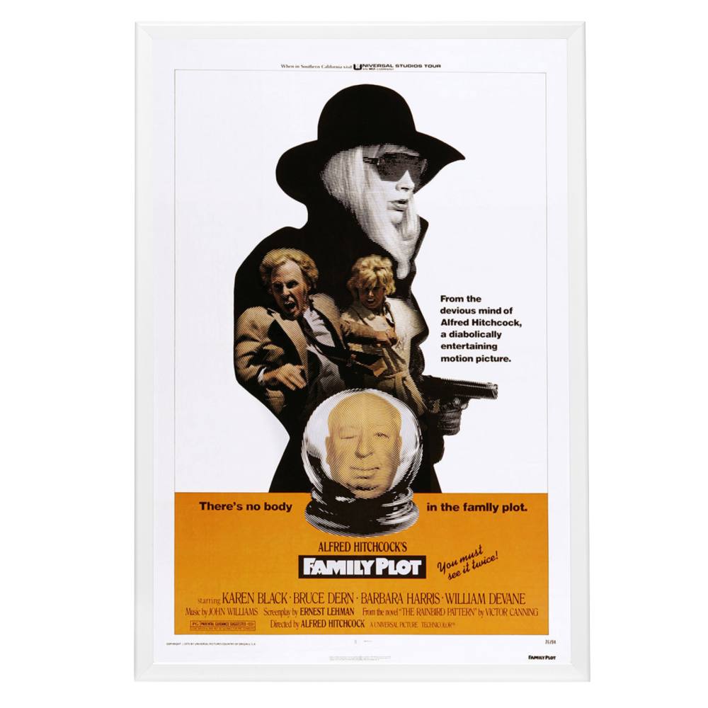 "Family Plot" (1976) Framed Movie Poster