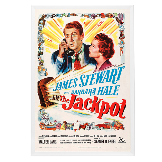 "Jackpot" (1950) Framed Movie Poster