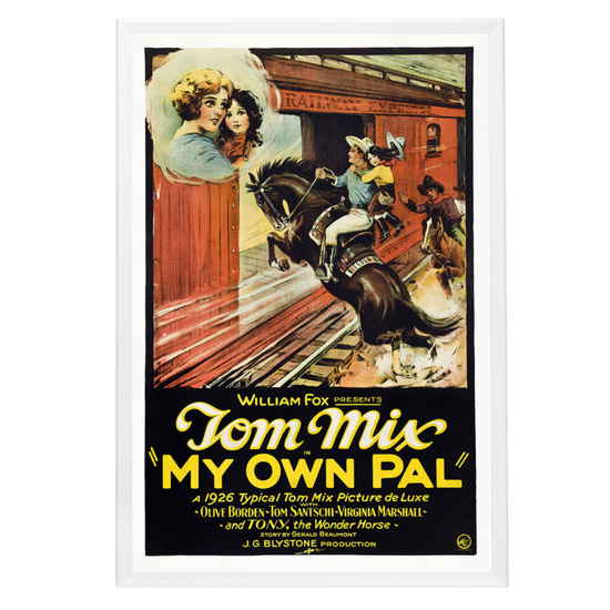 "My Own Pal" (1926) Framed Movie Poster