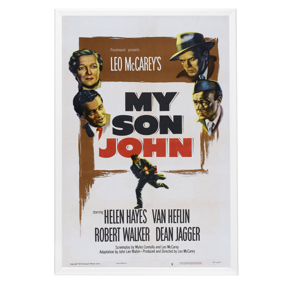 "My Son John" (1952) Framed Movie Poster