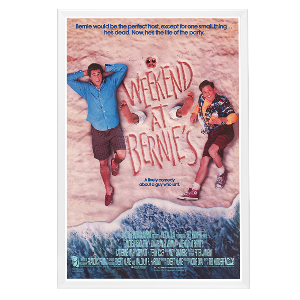 "Weekend at Bernie's" Framed Movie Poster