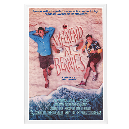 "Weekend at Bernie's" Framed Movie Poster